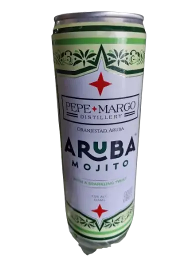 [0900-CY-56525] Aruba Mojito Sparkling Canned Cocktail 12/12oz 