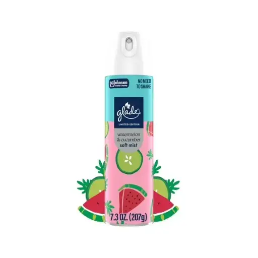 [1900-SJ-05760] Glade Aerosol Watermelon & Cucumber 6/7.3oz  
