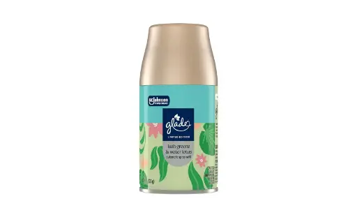 [1900-SJ-05609] Glade Auto Spray Lush Greens & Water Lotus 6/6.2oz