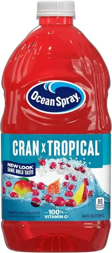[1200-OS-22670] Ocean Spray Cranberry Tropical Juice 8/64oz