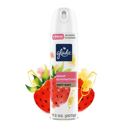 [1900-SJ-04572] Glade Aerosol Sweet Summertime 6/7.3oz  