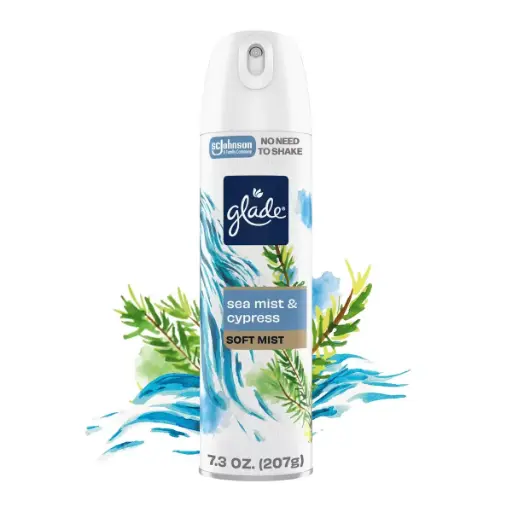 [1900-SJ-04213] Glade Aerosol Sea Mist & Cypress 6/7.3oz 