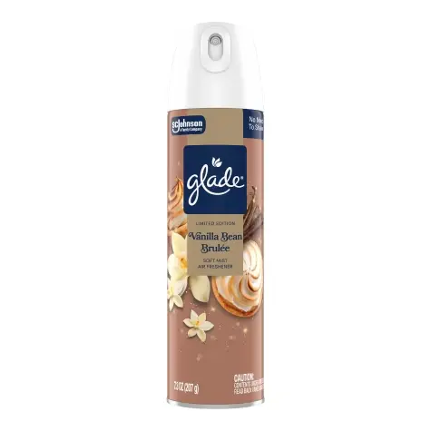 [1900-SJ-09027] Glade Aerosol Vanilla Bean Brulee 6/7.3oz 